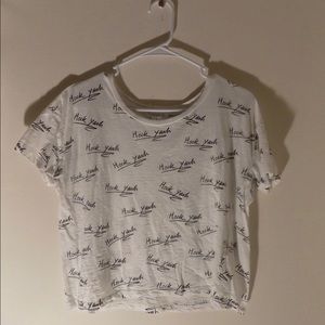 Heck yeah graphic cropped tee